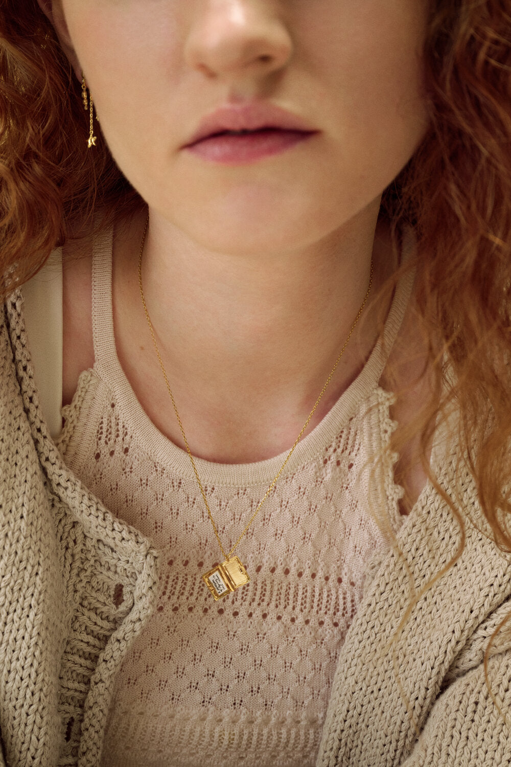 Little Big Dreams halskæde - forgyldt